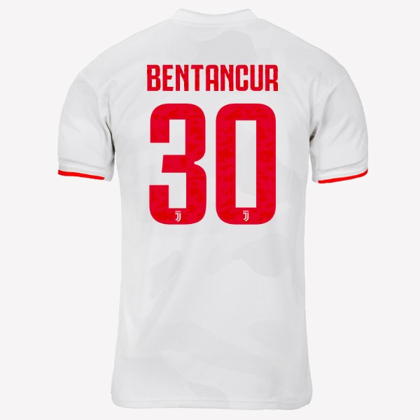 Camiseta Juventus NO.30 Bentancur 2ª 2019-2020 Gris Blanco